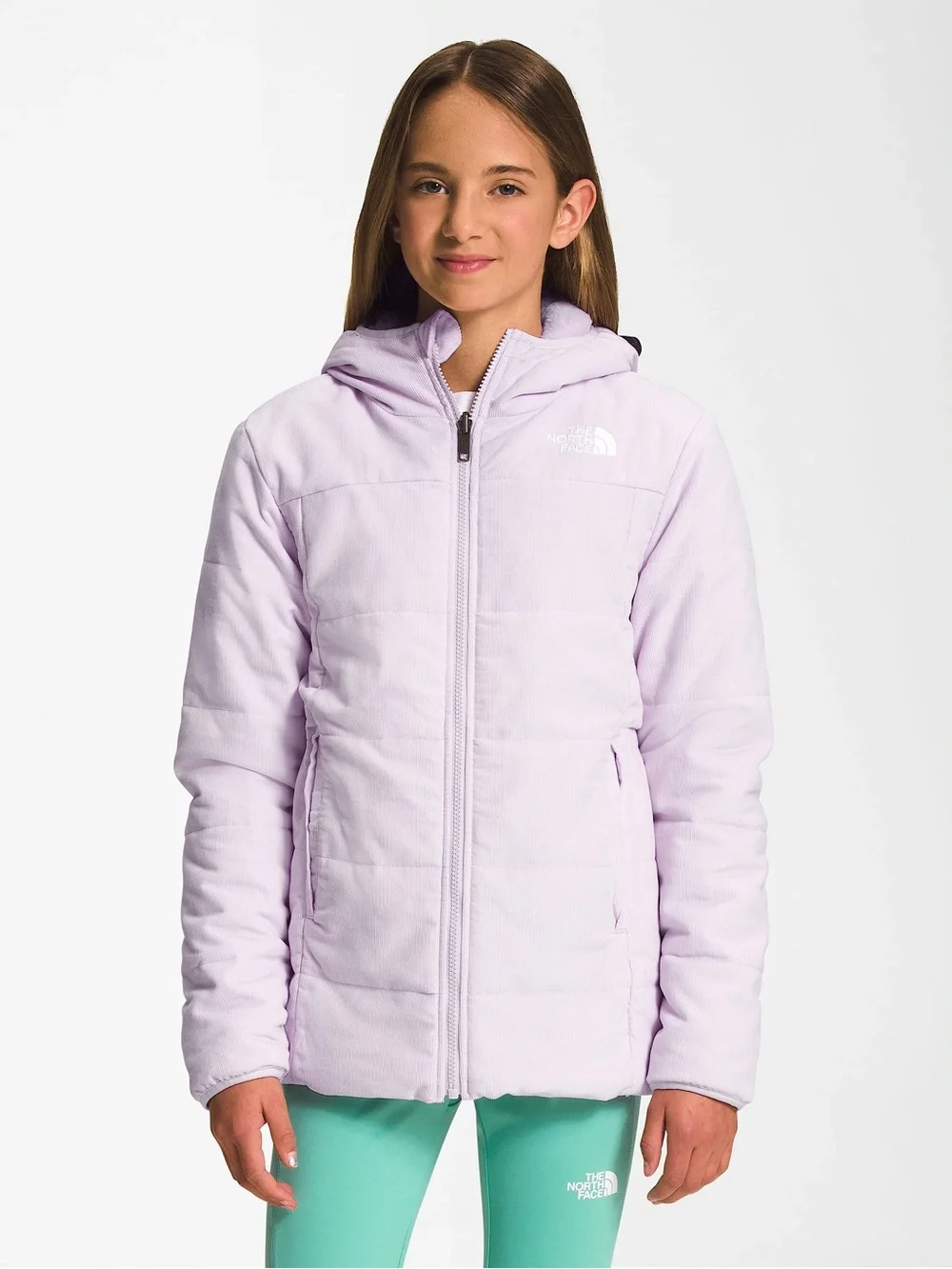 NWT❤️The North Face Girls’ Printed Reversible Mossbud Parka szXL(14/16)